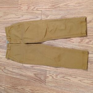 Everlane high-rise yellow jeans size 4 cropped slim with stretch colored denim